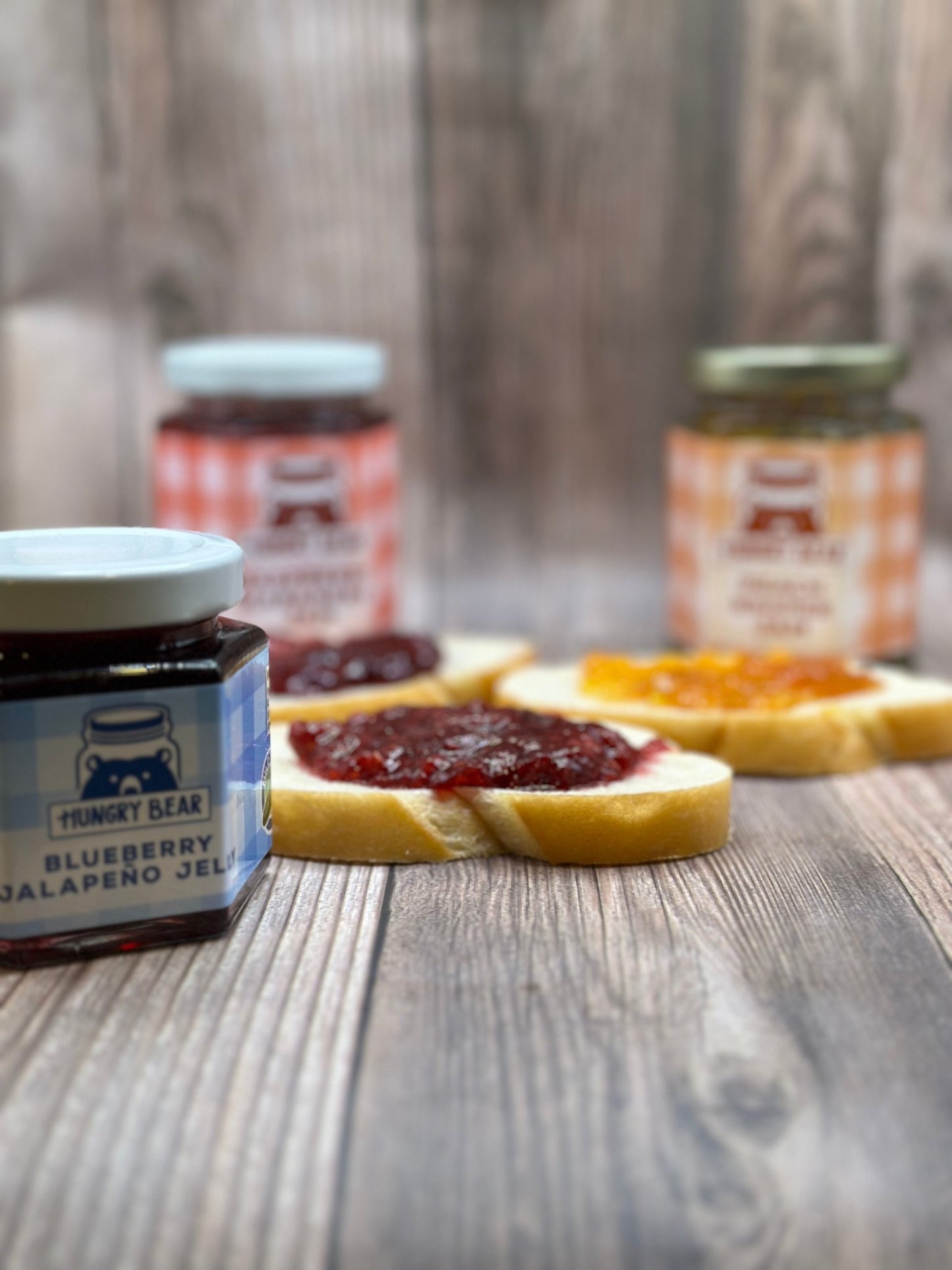 Peach Reaper Jam - Hungry Bear Jellies