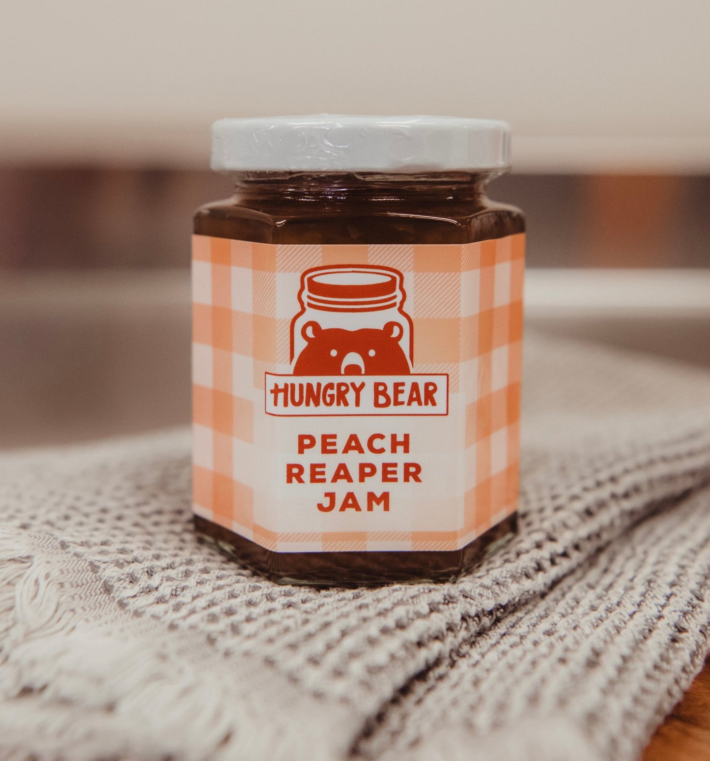 Peach Reaper Jam - Hungry Bear Jellies