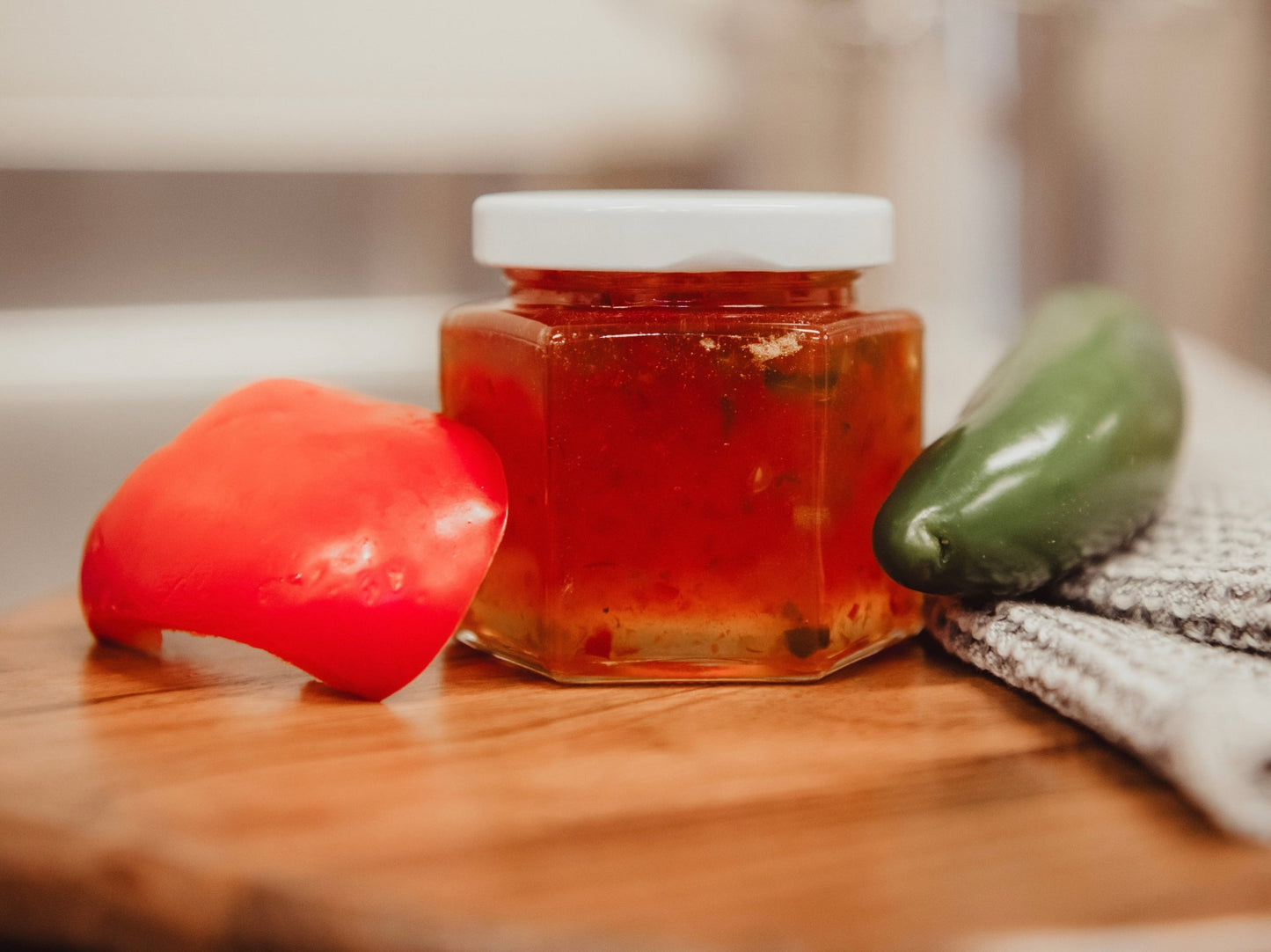 Red Pepper Jam - Hungry Bear Jellies