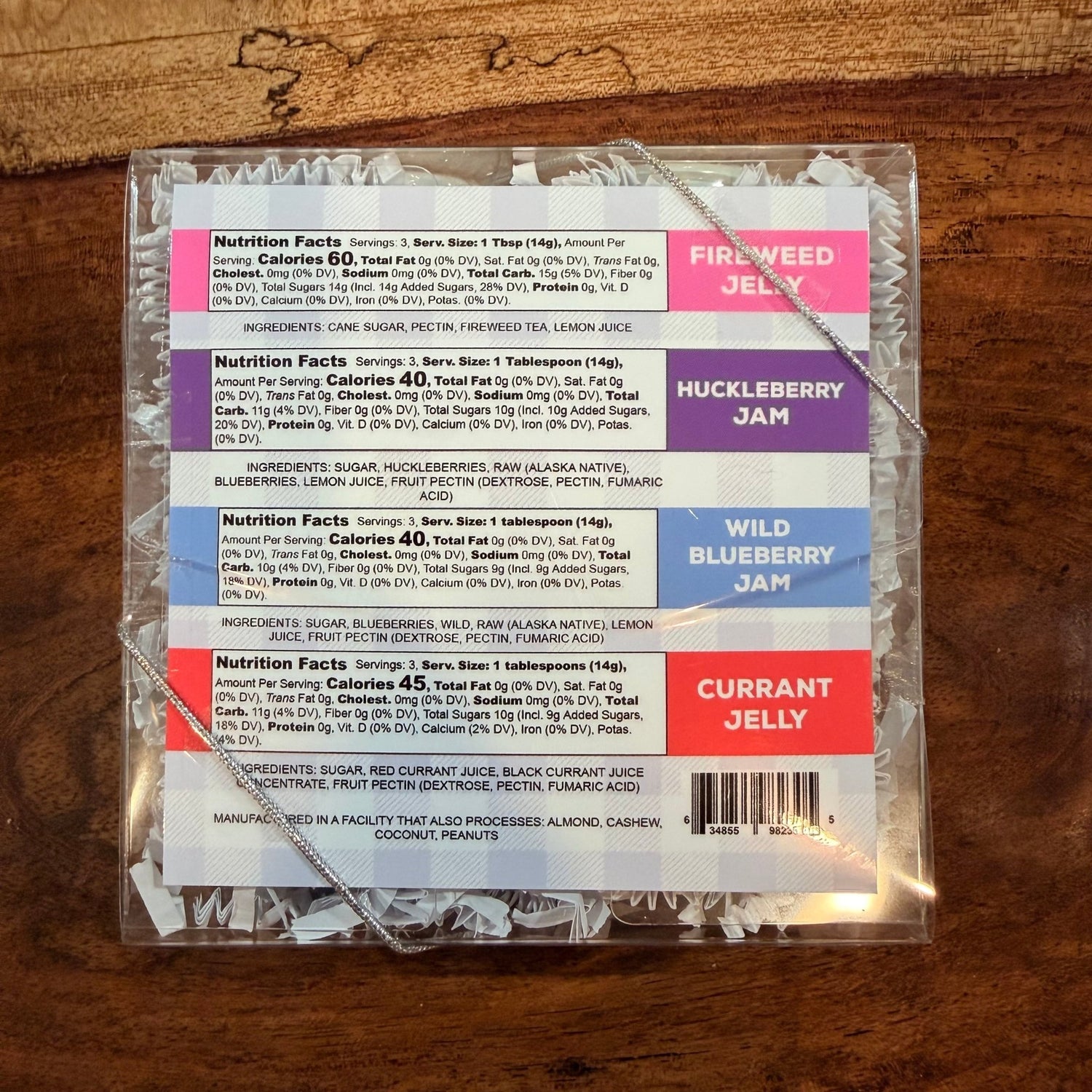 Alaska Jelly Sampler – 4 Pack of Mini Jars (1.5 oz each) - Hungry Bear Jellies