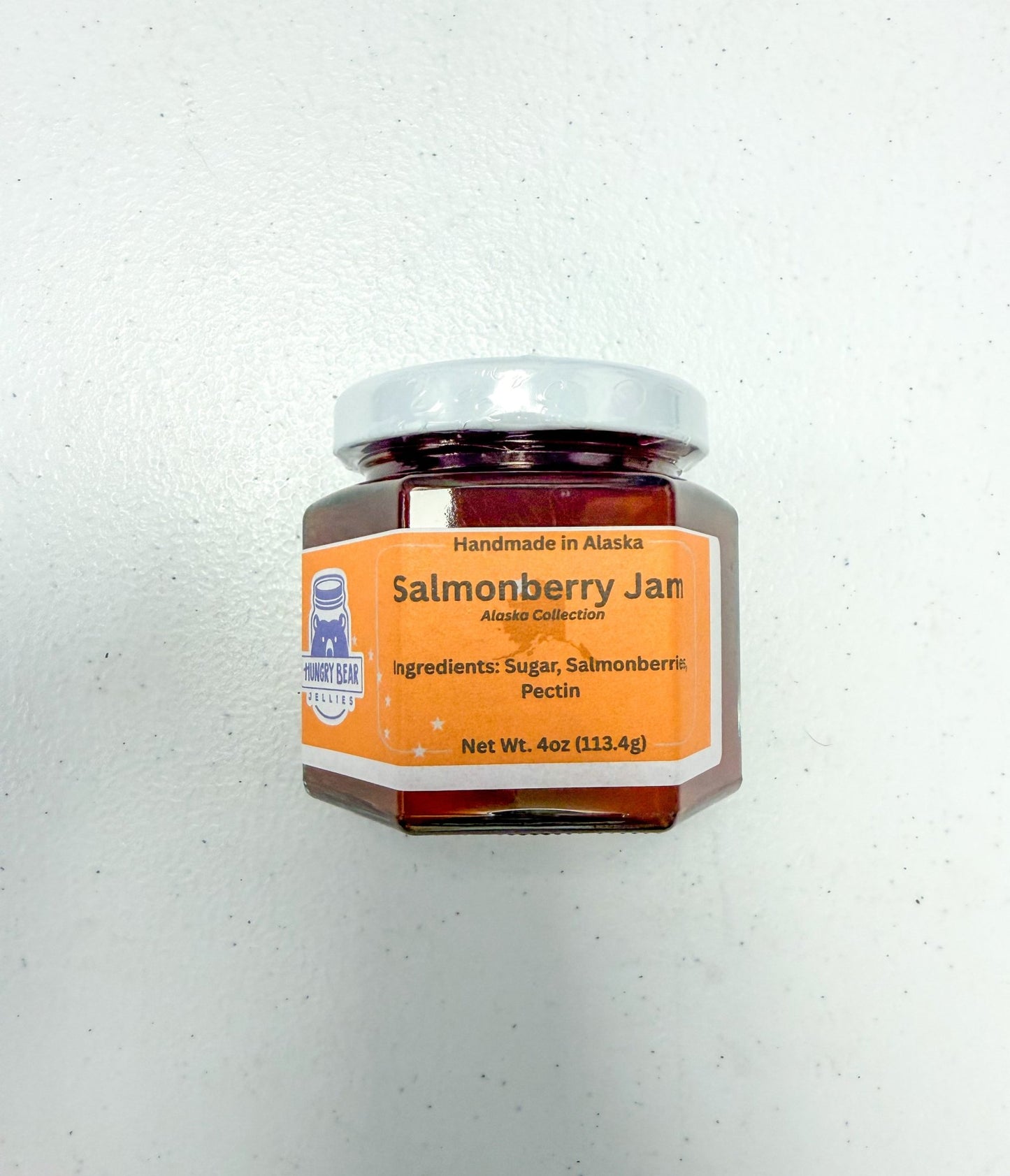 Alaskan Salmonberry Jam - Hungry Bear Jellies