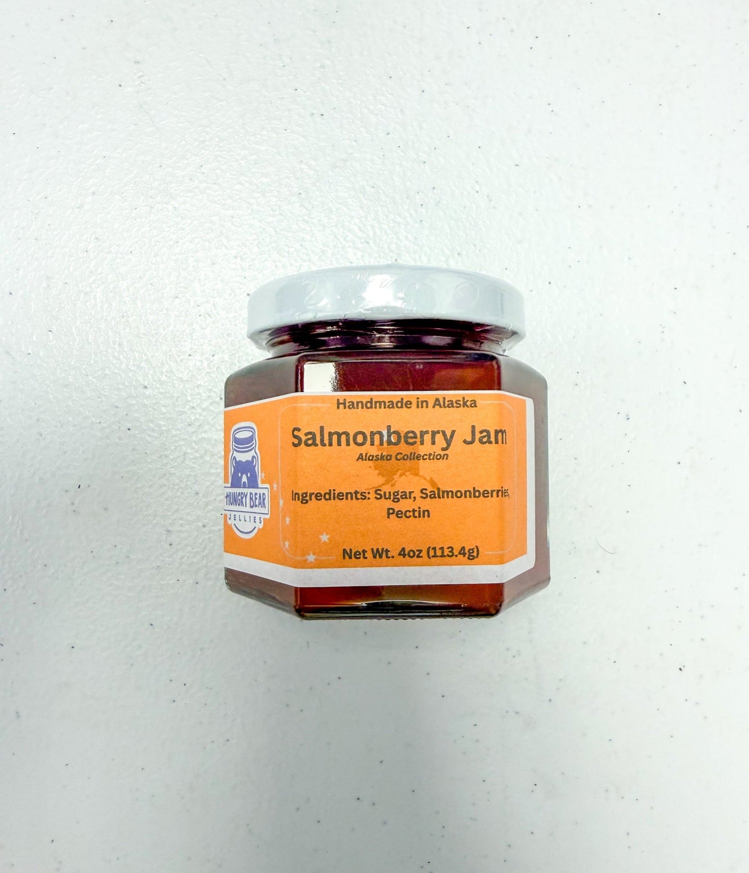 Alaskan Salmonberry Jam - Hungry Bear Jellies