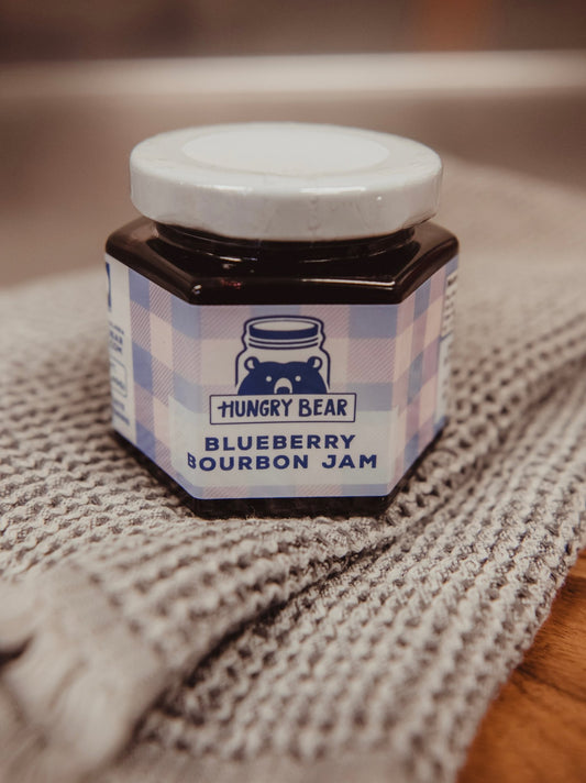 Blueberry Bourbon Jam - Hungry Bear Jellies
