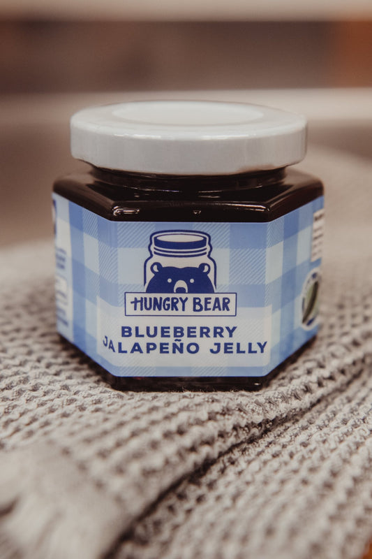 Blueberry Jalapeño Jelly - Hungry Bear Jellies