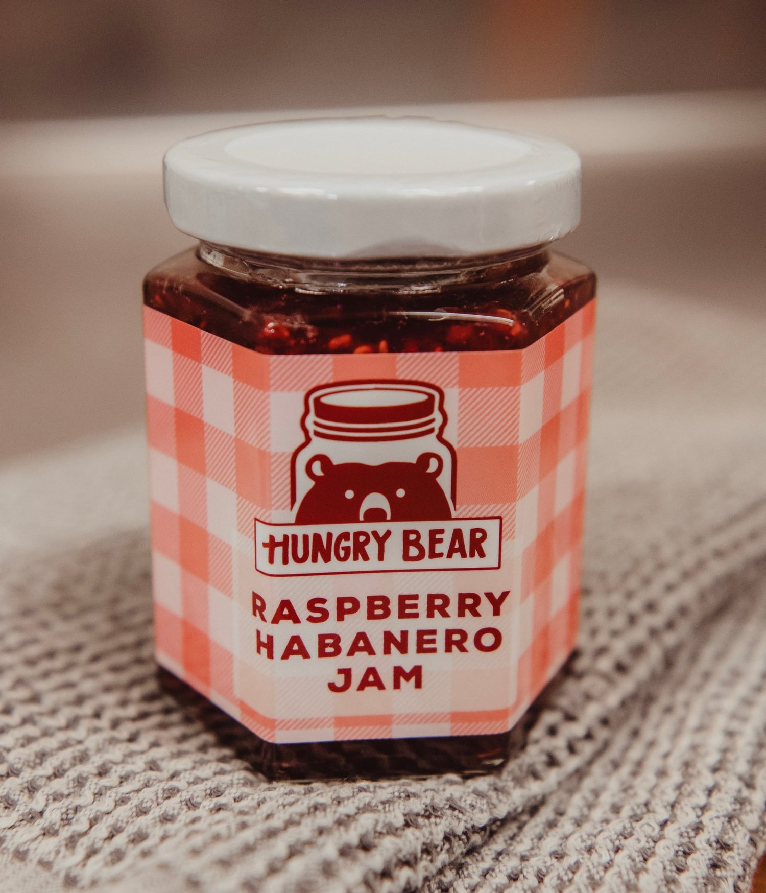 Raspberry Habanero Jam - Hungry Bear Jellies