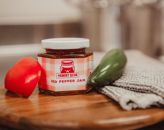 Red Pepper Jam - Hungry Bear Jellies